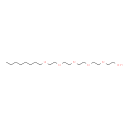 ChemSpider 2D Image | C8E5 | C18H38O6