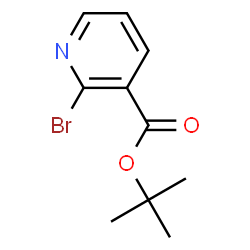 ChemSpider 2D Image | tert-Butyl-2-bromonictinate | C10H12BrNO2