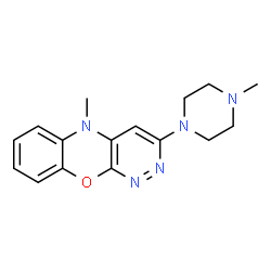 ChemSpider 2D Image | Pipofezine | C16H19N5O