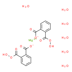ChemSpider 2D Image | Magnesium 2-carboperoxybenzoate hydrate (1:2:6) | C16H22MgO16