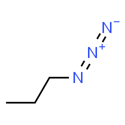 ChemSpider 2D Image | n-Propyl azide | C3H7N3
