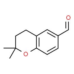 ChemSpider 2D Image | 2,2-Dimethyl-6-chromanecarbaldehyde | C12H14O2