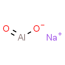 ChemSpider 2D Image | Sodium aluminate | AlNaO2
