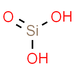 ChemSpider 2D Image | Metasilicic acid | H2O3Si