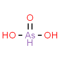 ChemSpider 2D Image | Arsonic acid | H3AsO3