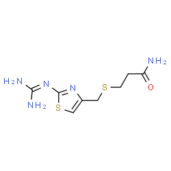ChemSpider 2D Image | FAMOTIDINE PROPANAMIDE | C8H13N5OS2