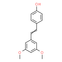 ChemSpider 2D Image | 4-[2-(3,5-Dimethoxyphenyl)vinyl]phenol | C16H16O3