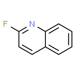 ChemSpider 2D Image | 2-Fluoroquinoline | C9H6FN