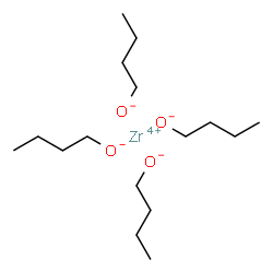 ChemSpider 2D Image | Tetrabutoxyzirconium | C16H36O4Zr