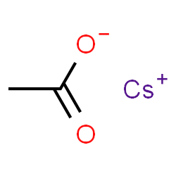 ChemSpider 2D Image | Cäsiumacetat | C2H3CsO2