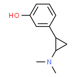 ChemSpider 2D Image | 3-[2-(Dimethylamino)cyclopropyl]phenol | C11H15NO