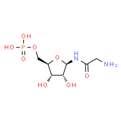 ChemSpider 2D Image | Glycineamide ribonucleotide | C7H15N2O8P