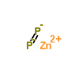 InChI=1/P2.Zn/c1-2;/q-2;+2