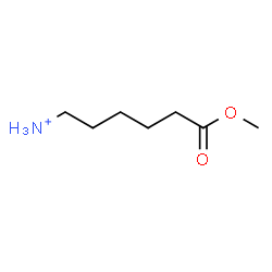 ChemSpider 2D Image | 6-Methoxy-6-oxo-1-hexanaminium | C7H16NO2