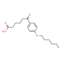 ChemSpider 2D Image | 6-[4-(Hexyloxy)phenyl]-6-oxohexanoic acid | C18H26O4