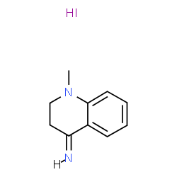 ChemSpider 2D Image | (4E)-1-Methyl-2,3-dihydro-4(1H)-quinolinimine hydroiodide (1:1) | C10H13IN2