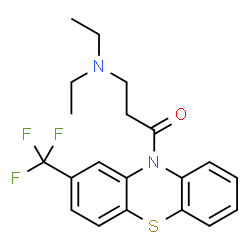 ChemSpider 2D Image | fluacizine | C20H21F3N2OS