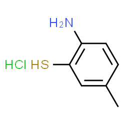 ChemSpider 2D Image | 4-Methyl-2-sulfanylanilinium chloride | C7H10ClNS