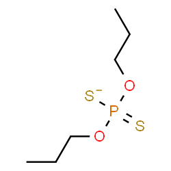 ChemSpider 2D Image | O,O-Dipropyl dithiophosphate | C6H14O2PS2
