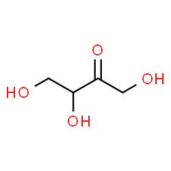 ChemSpider 2D Image | ERYTHRULOSE, D- | C4H8O4
