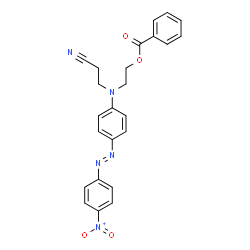 ChemSpider 2D Image | Disperse orange 73 | C24H21N5O4