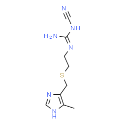ChemSpider 2D Image | N-Desmethylcimetidine | C9H14N6S