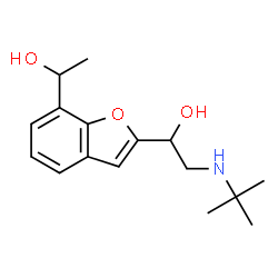ChemSpider 2D Image | 1'-Hydroxy bufuralol | C16H23NO3