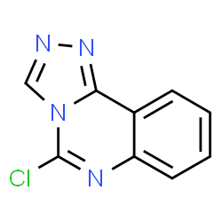 ChemSpider 2D Image | 5-Chloro[1,2,4]triazolo[4,3-c]quinazoline | C9H5ClN4