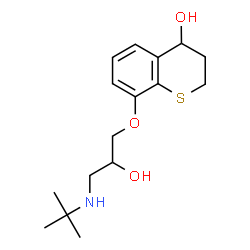 ChemSpider 2D Image | Hydroxytertatolol | C16H25NO3S