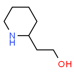 ChemSpider 2D Image | 2-(2-Piperidinyl)ethanol | C7H15NO