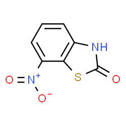 ChemSpider 2D Image | 7-Nitro-2(3H)-benzothiazolone | C7H4N2O3S