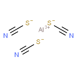 ChemSpider 2D Image | Aluminum thiocyanate | C3AlN3S3