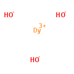 InChI=1/Dy.3H2O/h;3*1H2/q+3;;;/p-3