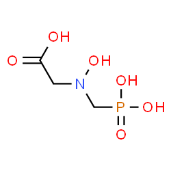 ChemSpider 2D Image | N-Hydroxy-N-(phosphonomethyl)glycine | C3H8NO6P