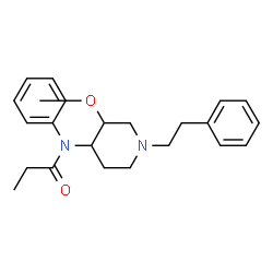 ChemSpider 2D Image | N-[3-Methoxy-1-(2-phenylethyl)-4-piperidinyl]-N-phenylpropanamide | C23H30N2O2