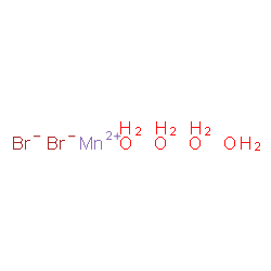 ChemSpider 2D Image | Manganese(2+) bromide hydrate (1:2:4) | H8Br2MnO4
