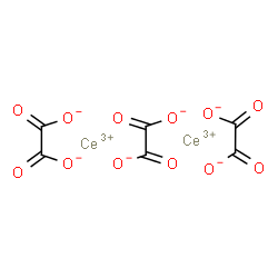 ChemSpider 2D Image | Cerium(III) oxalate | C6Ce2O12