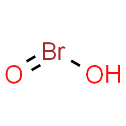 ChemSpider 2D Image | Bromous acid | HBrO2