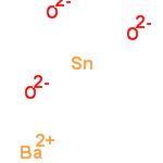 InChI=1/Ba.3O.Sn/q+2;3*-2;+4