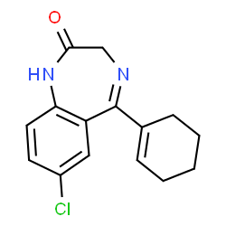 ChemSpider 2D Image | Nortetrazepam | C15H15ClN2O