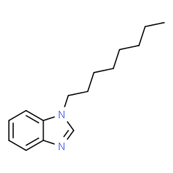 ChemSpider 2D Image | 1-Octyl-1H-benzimidazole | C15H22N2