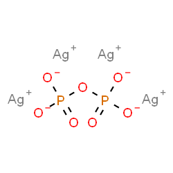 ChemSpider 2D Image | Tetrasilver(1+) diphosphate | Ag4O7P2