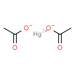 ChemSpider 2D Image | Mercury(II) acetate | C4H6HgO4