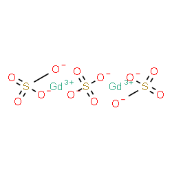 ChemSpider 2D Image | Gadolinium sulfate (2:3) | Gd2O12S3