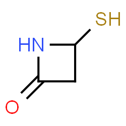 ChemSpider 2D Image | 4-Sulfanyl-2-azetidinone | C3H5NOS