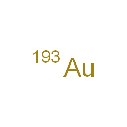 ChemSpider 2D Image | (~193~Au)Gold | 193Au