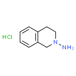 ChemSpider 2D Image | 3,4-dihydroisoquinolin-2(1H)-amine hydrochloride | C9H13ClN2