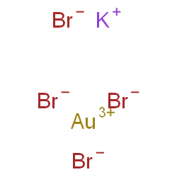 ChemSpider 2D Image | potassium tetrabromoaurate(III) | AuBr4K