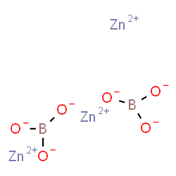ChemSpider 2D Image | Zinc borate (3:2) | B2O6Zn3