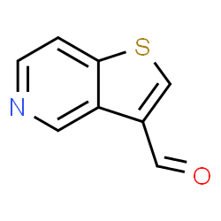 ChemSpider 2D Image | Thieno[3,2-c]pyridine-3-carbaldehyde | C8H5NOS